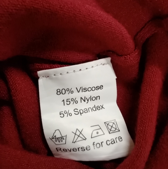 BNWT Belldini red/black ruffle cardigan - Picture 10 of 13